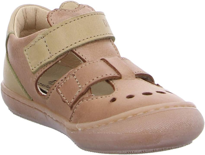 DMLNG Jungen SvenSneaker 21 EU Schmal Chalk Sattel, 21 EU Schmal Chalk Sattel