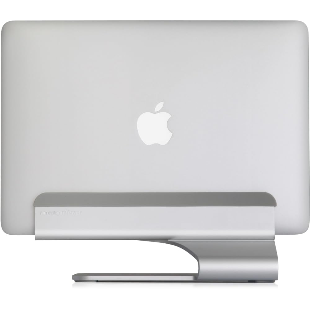 Rain Design mTower Vertikale Ständer für MacBook - MacBook Pro - Laptopständer Silber Silver, Silver