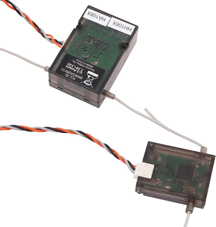 Rc Receiver AR6210 Empfänger 2,4 GHz 3CH DSM2 Spektrum mit Satellitenerweiterung, kompatibel mit JR