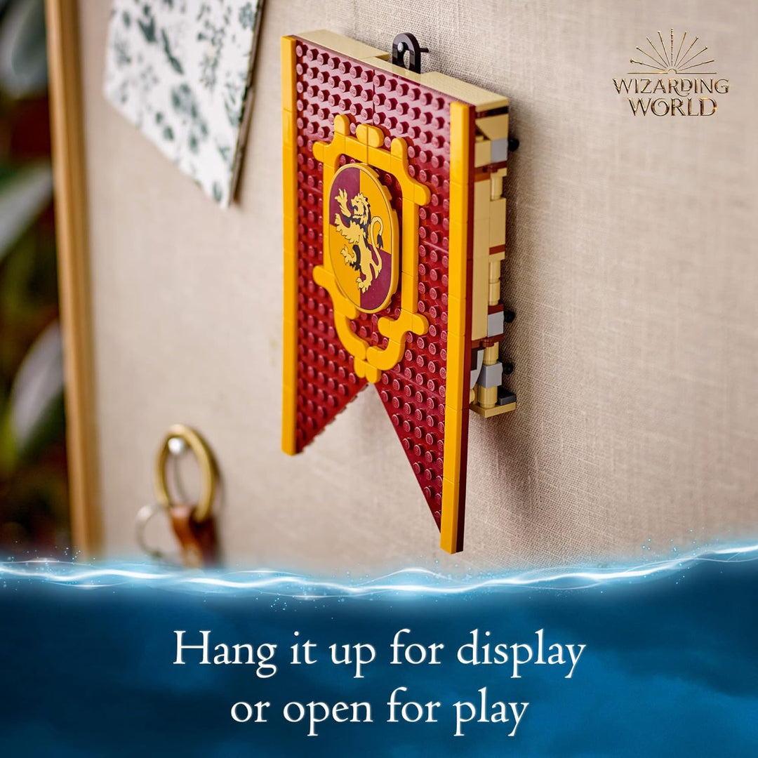 LEGO Harry Potter Gryffindor Haus Banner Set 76409, Hogwarts Castle Gemeinschaftszimmer Spielzeug od