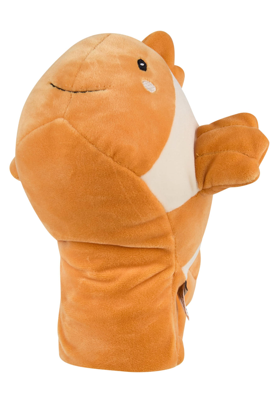 Sterntaler Handpuppe Clownfisch aus weichem Flausch, Kinder- und Babyspielzeug, wattiert mit Polyest