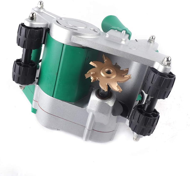 Mauernutfräsmaschine 1100W, Elektrische Mauernutfräse Frästiefe 30 mm 2000 U/min Für Voll- und Hohlz