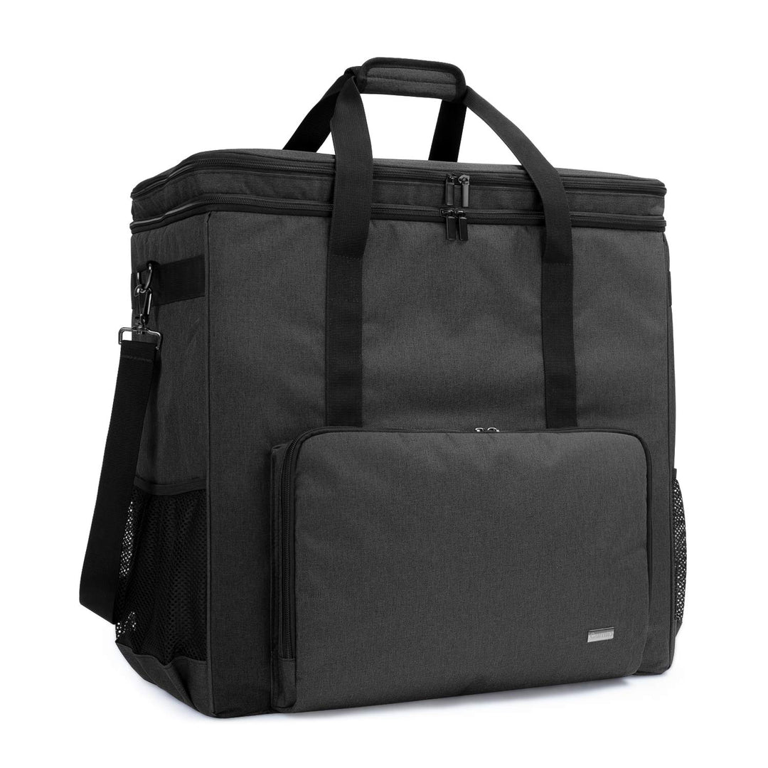 CURMIO Doppelschichte Tragetasche für PC Computer, Desktop-Computer-Reisetasche für PC-Gehäuse, Tast