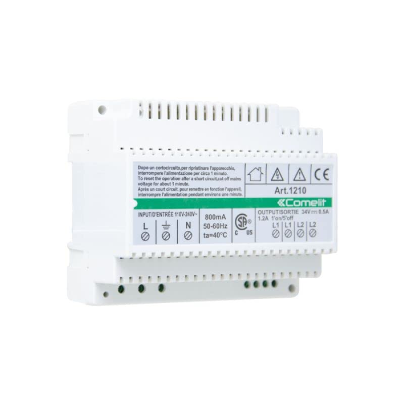 Comelit Group Netzgerät 1210 für Building-Kit Netzgerät für Türkommunikation 8023903304640