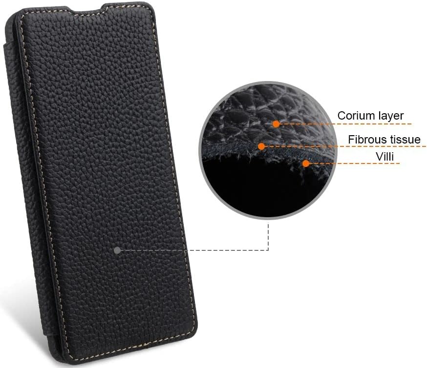 STILGUT Book Case kompatibel mit Google Pixel 7 Hülle aus Leder, Lederhülle, Klapphülle, Handyhülle