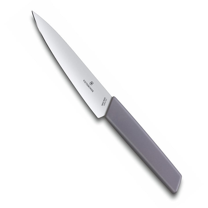 Victorinox Swiss Modern, Profi Officemesser, Extra Scharfe Klinge, gerader Schliff, 15 cm, Kunststof