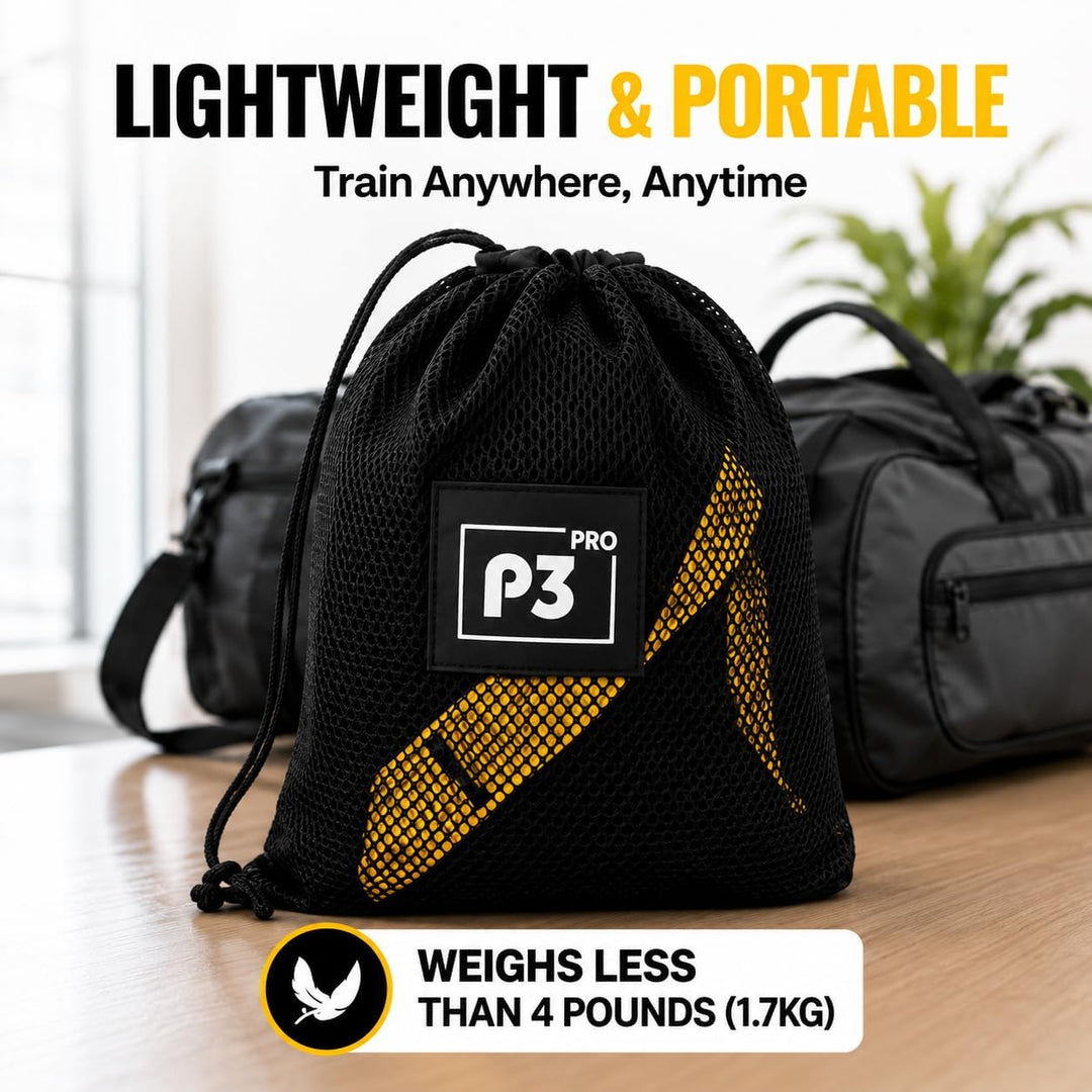 Schlingentrainer Set für Zuhause – Professioneller TRX Sling Trainer mit Türanker &amp; Widerstandsbände