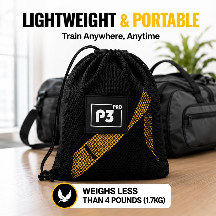 Schlingentrainer Set für Zuhause – Professioneller TRX Sling Trainer mit Türanker &amp; Widerstandsbände
