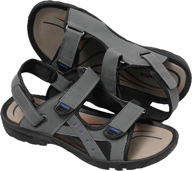 JOMIX Sommer Athletische Sandalen Damen Klettverschluss Wandersandalen Outdoor Strandschuhe Reisen T