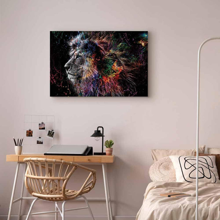 murando Akustikbild Tiere Bilder Akustikschaum Hochleistungsschallabsorber Schallschutz Leinwand 1 t