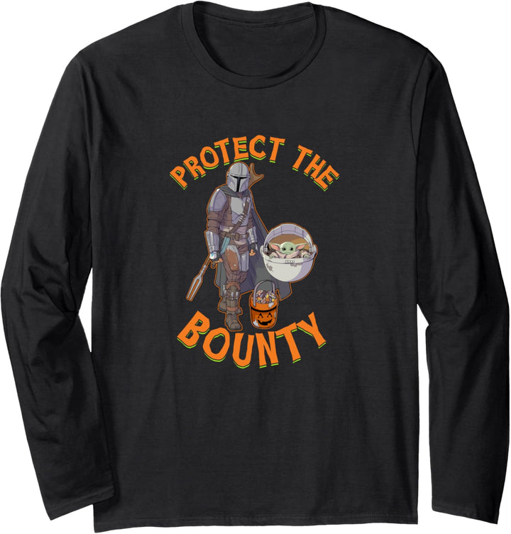 Star Wars: The Mandalorian Halloween Protect The Bounty Langarmshirt