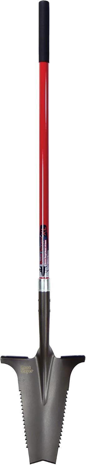 Radius Garden 22511 Root Slayer XL Wurzel-Spaten, Rot Wurzelstecher XL, Wurzelstecher XL