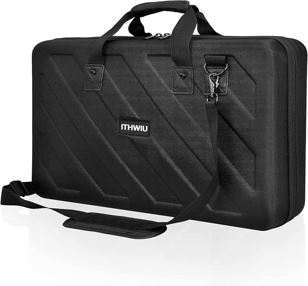 OUUTMEE Hart Reise Tragen Tasche für Pioneer RX, SX, SX2, SX3, Denon MC7000, DDJ FLX6, Schwarz 69 *