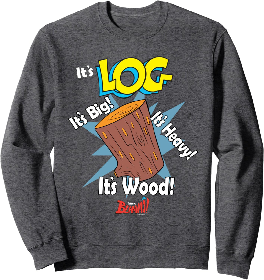 Ren and Stimpy It's Log! From Blammo! Sweatshirt
