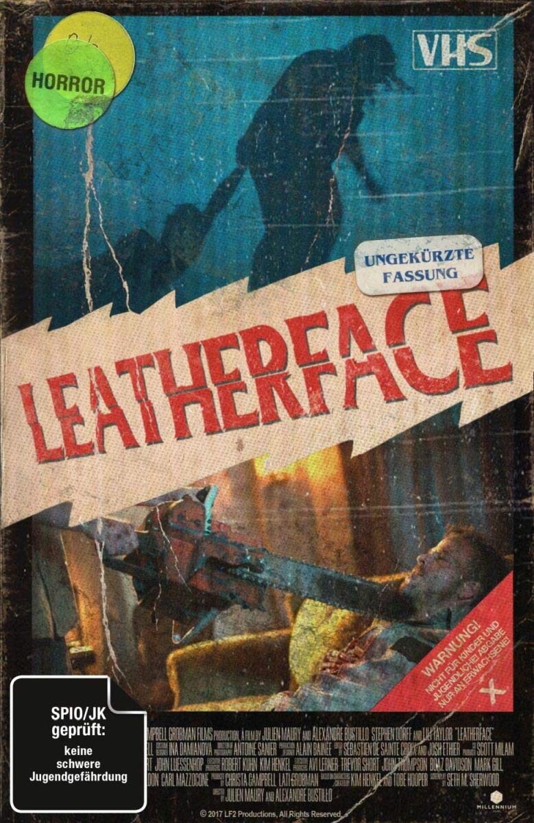 Leatherface (Uncut) - Limited Collector's Edition im VHS-Design (+ DVD) [Blu-ray], Blu-ray
