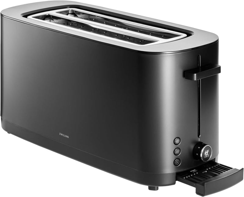 ZWILLING ENFINIGY Toaster mit 3 Automatikprogrammen, 7 Bräunungsgraden und Abschaltfunktion, Langsch