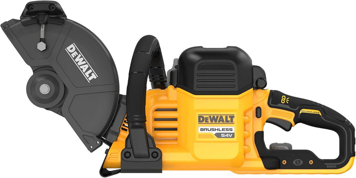 DEWALT DCS691N Cordless Cut-Off Saw for Plasters, Brick, Concrete etc. 230 mm Disc Diameter, 54 V Fl