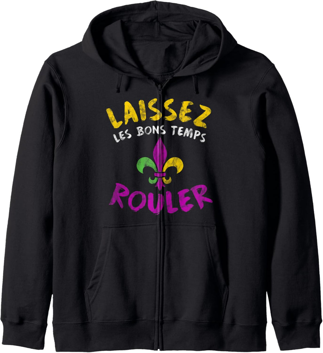 Mardi Gras Shirt Let the Good Times Roll New Orleans Parade Kapuzenjacke