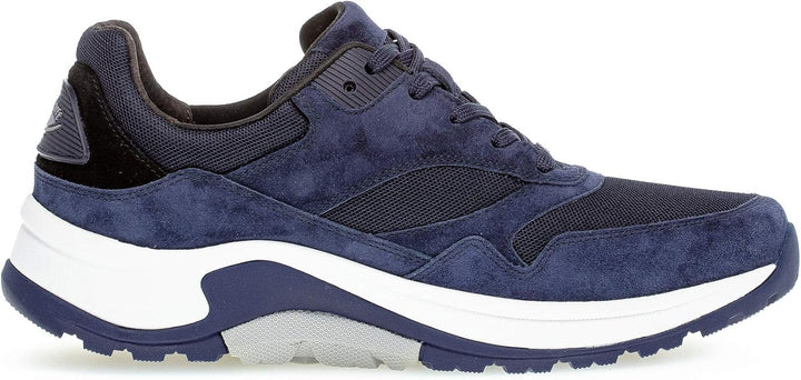 Pius Gabor Herren Sneaker Low, Männer Halbschuhe,Wechselfussbett 46.5 EU Blau, 46.5 EU Blau