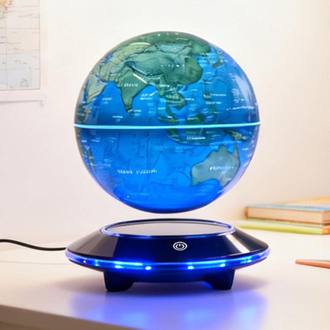 Schwebender Globus, magnetische Levitation Kugeln, automatisch rotierender schwebender Weltkarten Gl