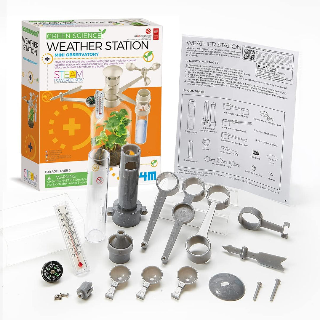 4M 4367 Green Science Weather Station Einzeln, Einzeln