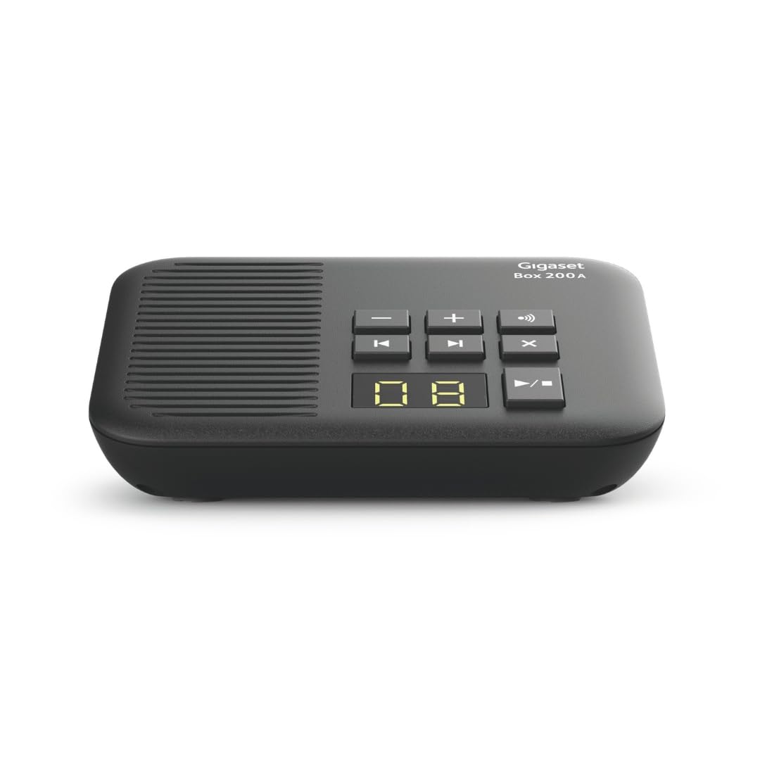 Gigaset Box 200A - DECT-Basis-Station mit Anrufbeantworter für Ihr eigenes Kommunikationssystem mit