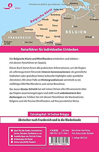 Reise Know-How Reiseführer Belgische Küste – Westflandern mit Brügge, Taschenbuch