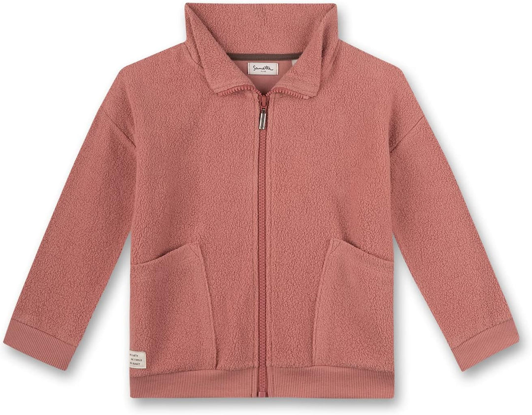 Sanetta Mädchen Strickjacke 128 Mineral Rose, 128 Mineral Rose