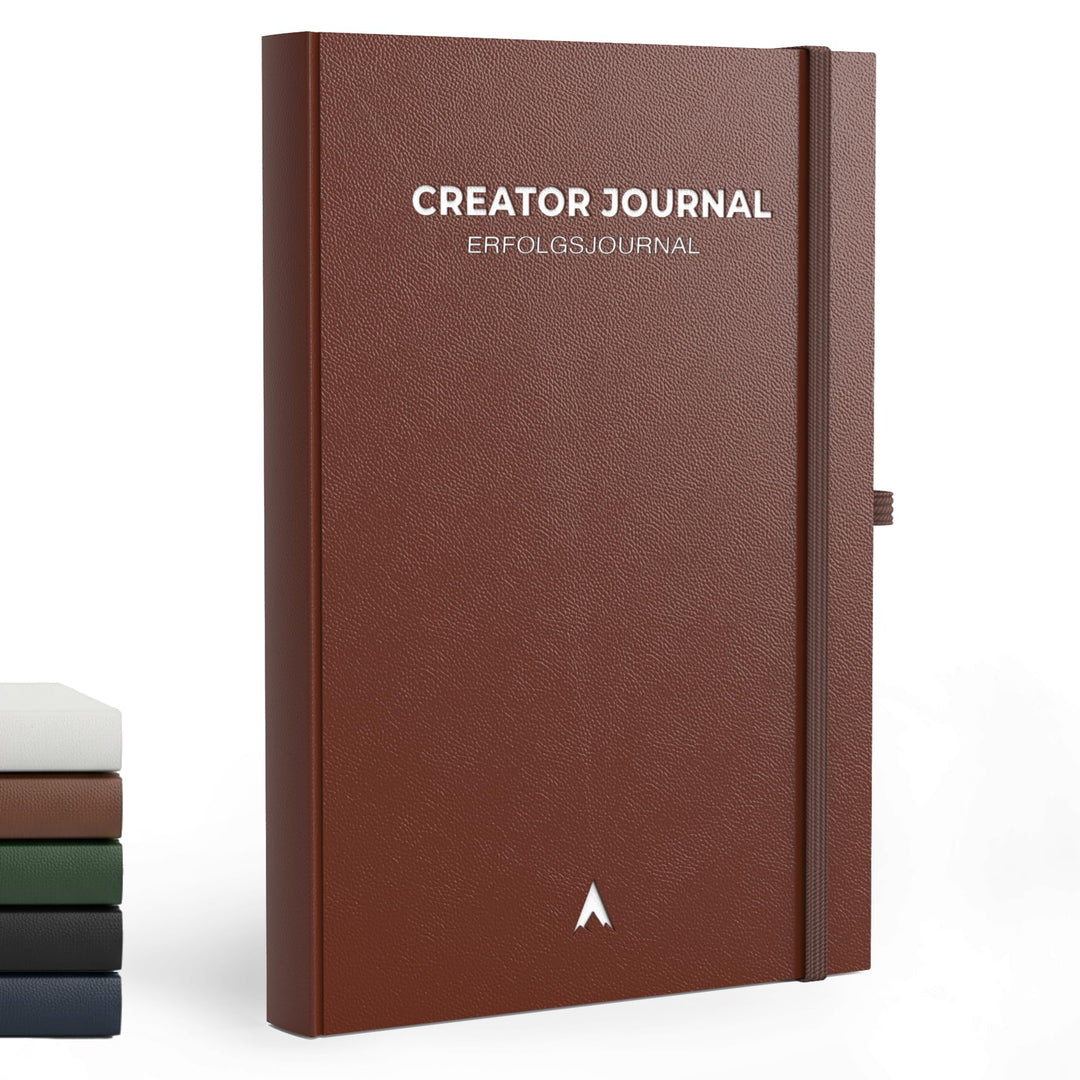 Erfolgsjournal [ORIGINAL] - Journal Buch für Fokus, Struktur & Motivation (inkl. Videokurs) - Tagebu
