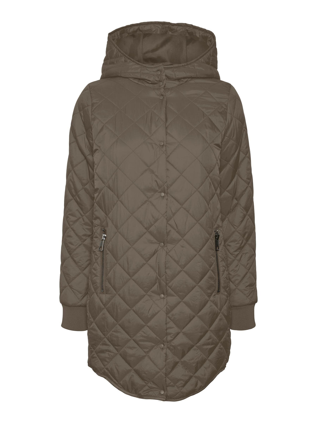 VERO MODA Female Mantel VMHAYLE Steppjacke Bungee Cord XS, Bungee Cord XS