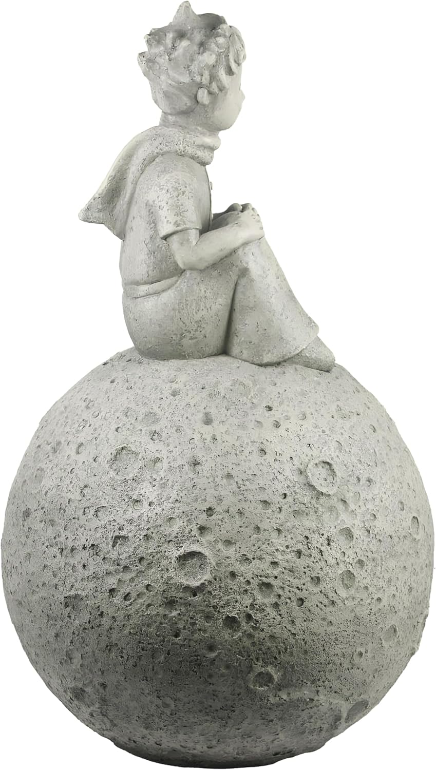 Vidroflor Kunststein Der Kleine Prinz - Prinz auf dem Mond © Antoine de Saint-Exupéry, Klein, Leicht