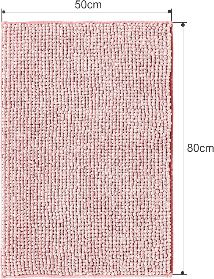 Badematte rutschfest | Als Badteppich Set kombinierbar | Badezimmer-Teppich Bad-Vorleger waschbar au