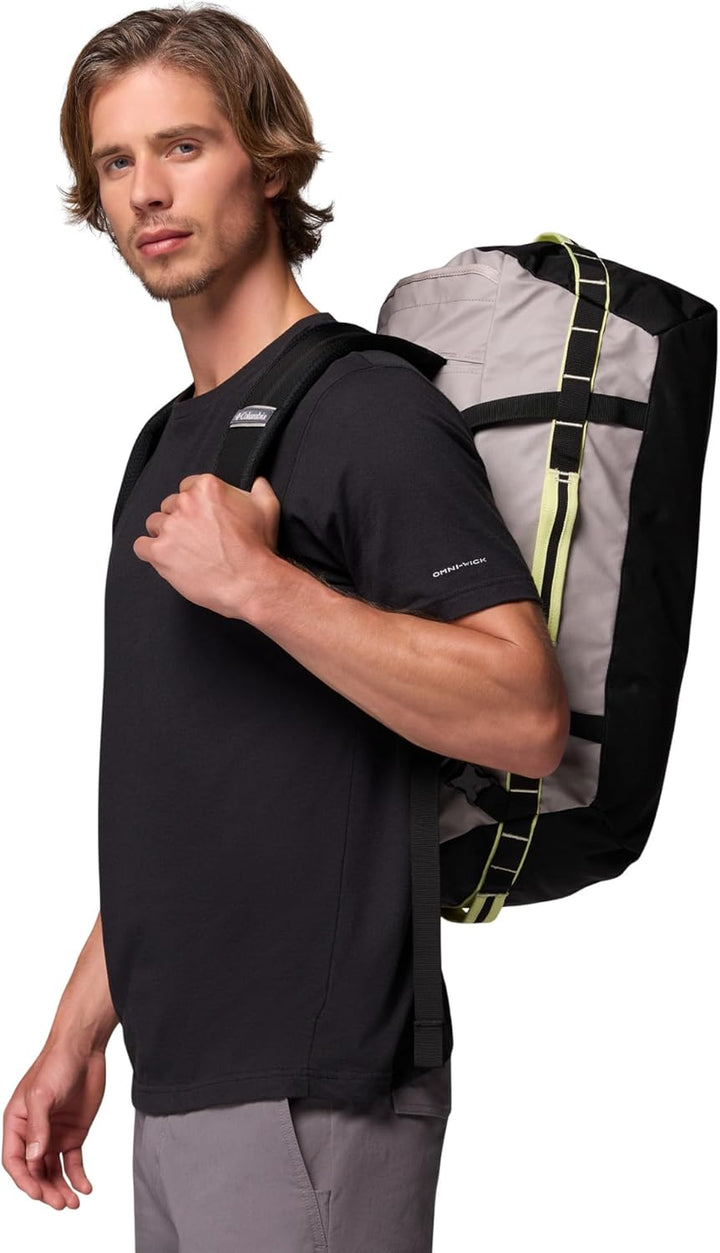 Columbia Unisex Landroamer 40L Duffle Bag O/S Flint Grey, Black, Citron Haze, O/S Flint Grey, Black,