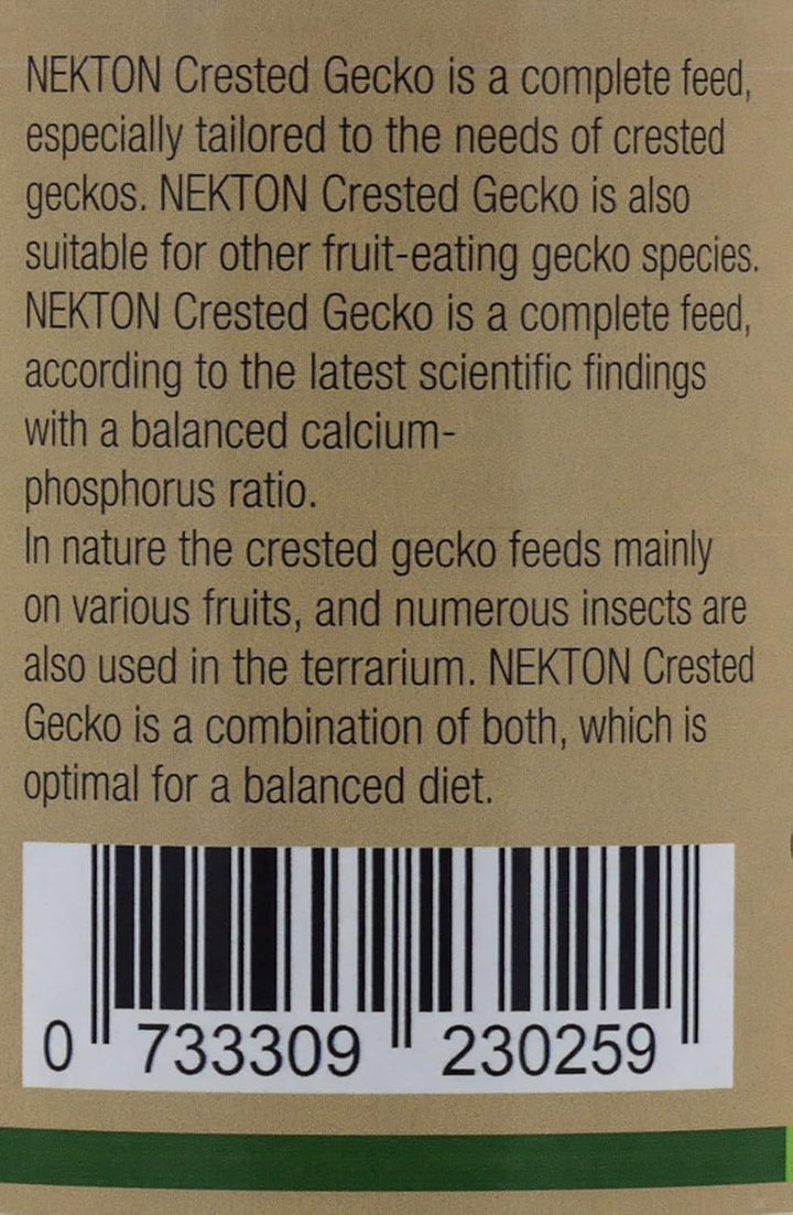 Nekton Crested Gecko, 1er Pack (1 x 0.250 kilograms), m Banane 250 g (1er Pack), Banane 250 g (1er P