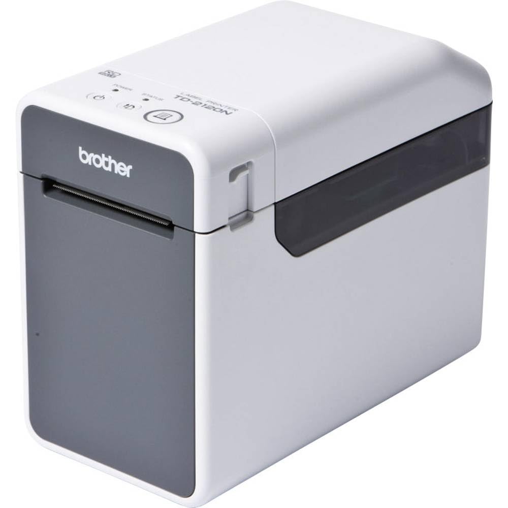 Brother TD-2120N Etikettendrucker, mit 200dpi und 152 mm/Sek. Druckgeschwindigkeit. 56mm Druckbreite