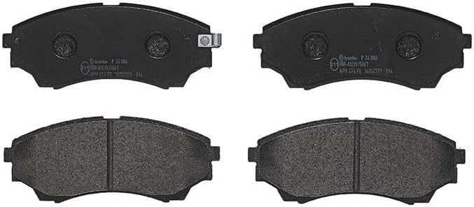 Brembo P 24 086 Bremsbelagsatz, Scheibenbremse - (4-teilig)