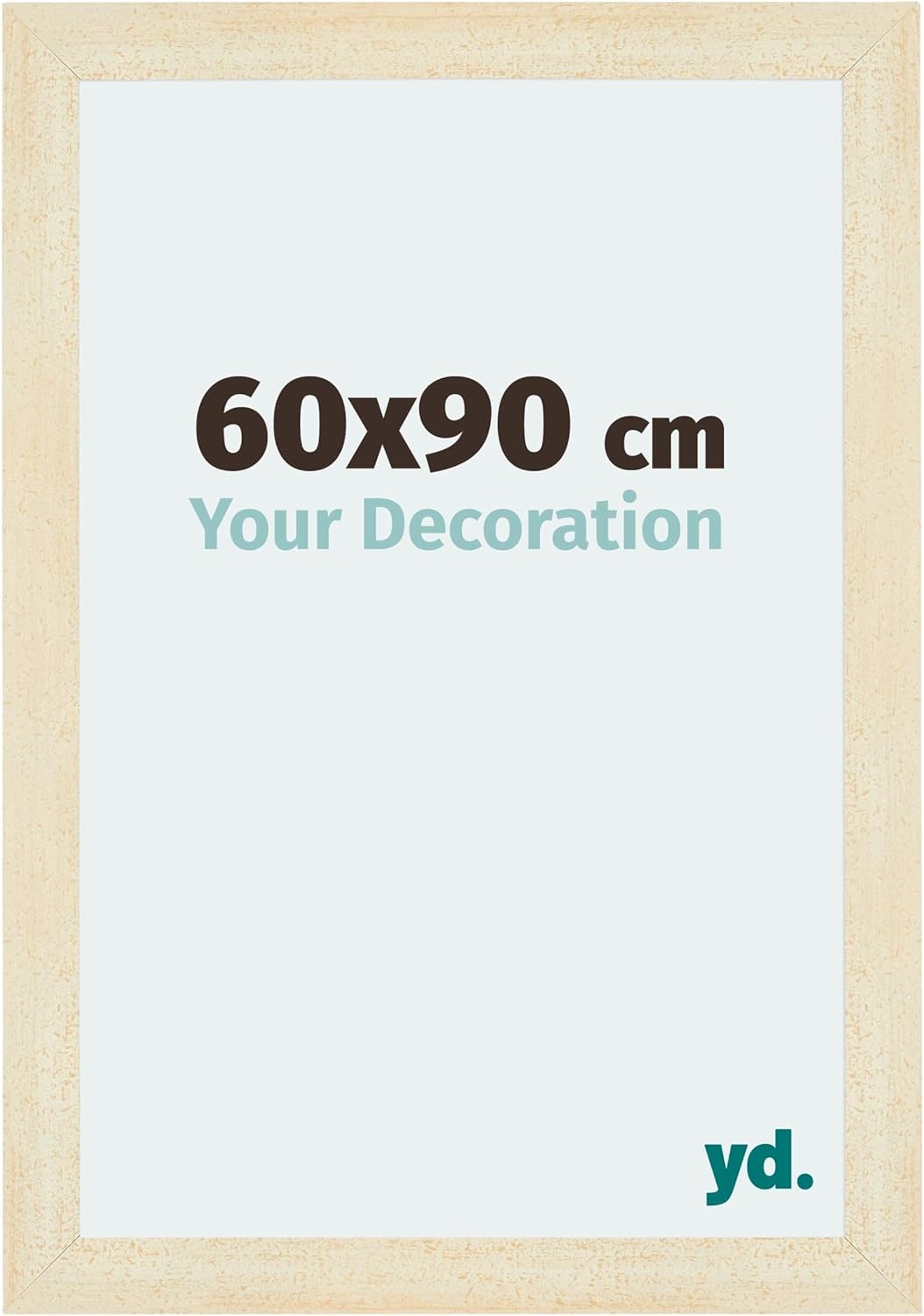 yd. Your Decoration - Bilderrahmen 60x90 cm - Bilderrahmen aus MDF mit Acrylglas - Antireflex - Ausg