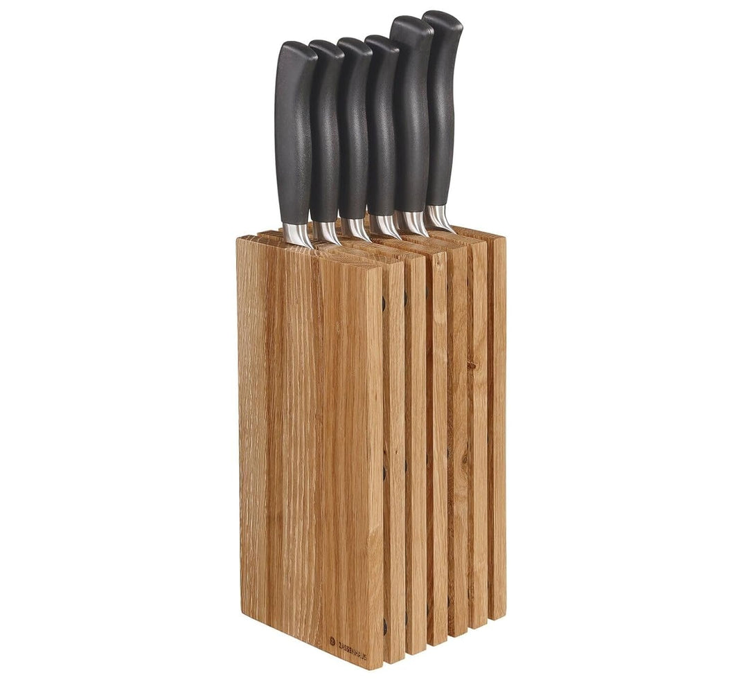Zassenhaus Messerblock Eiche 13x13x26cm