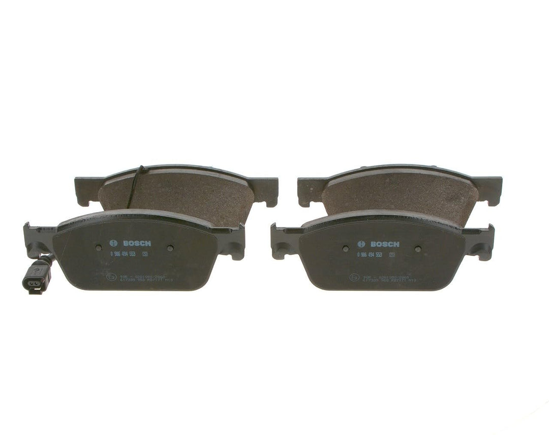 Bosch BP1474 Bremsbeläge - Vorderachse - ECE-R90 Zertifizierung - vier Bremsbeläge pro Set