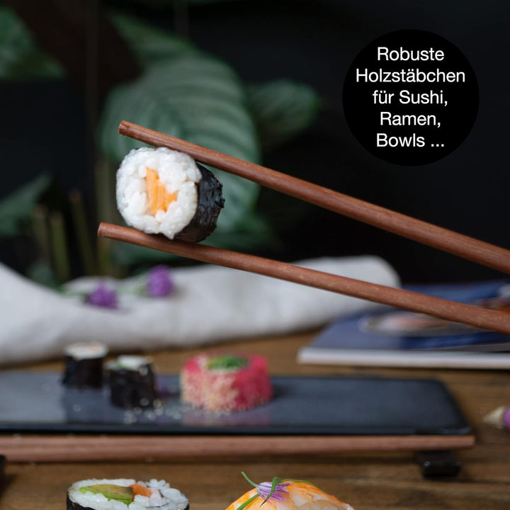 Moritz & Moritz VIDA 10-tlg. Sushi Geschirr Set für 2 Personen - Sushi Servierset mit 2x Sushi-Telle