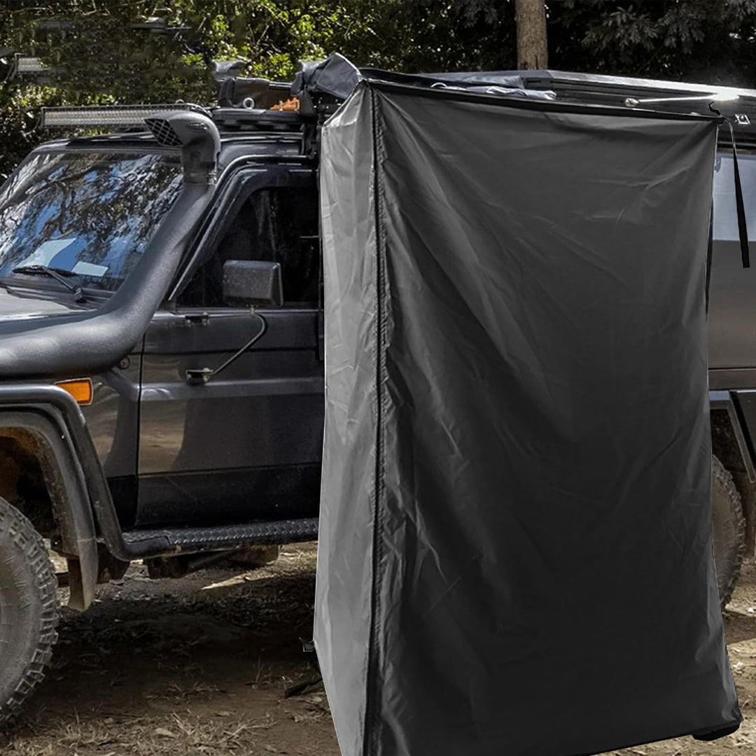 Duschzelt Camping für Auto, Tragbare Oxford Wasserdicht Toilettenzelt für Wohnmobil Van, Privatsphär