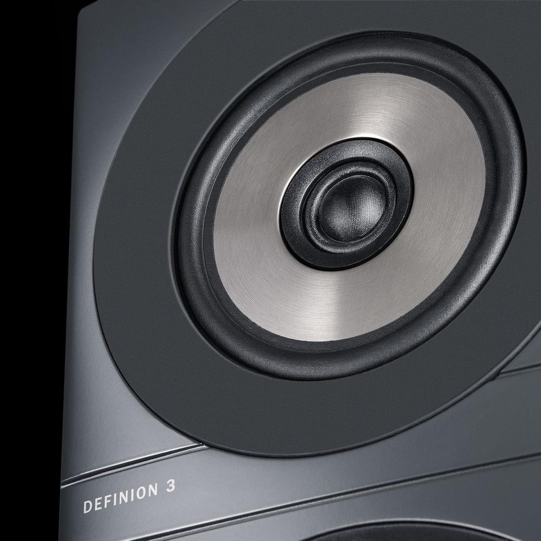 Teufel DEFINION 3S High-End Stereo Regallautsprecher, Patentiertes SCA-Koaxial-Chassis, 3-Wege-Syste