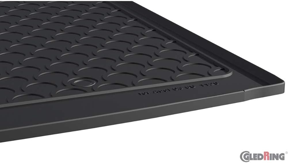 Rubbasol (Gummi) Kofferraumwanne kompatibel mit Audi Q3 2011-2018 (Höhe Ladeboden + Gepäckraumpaket