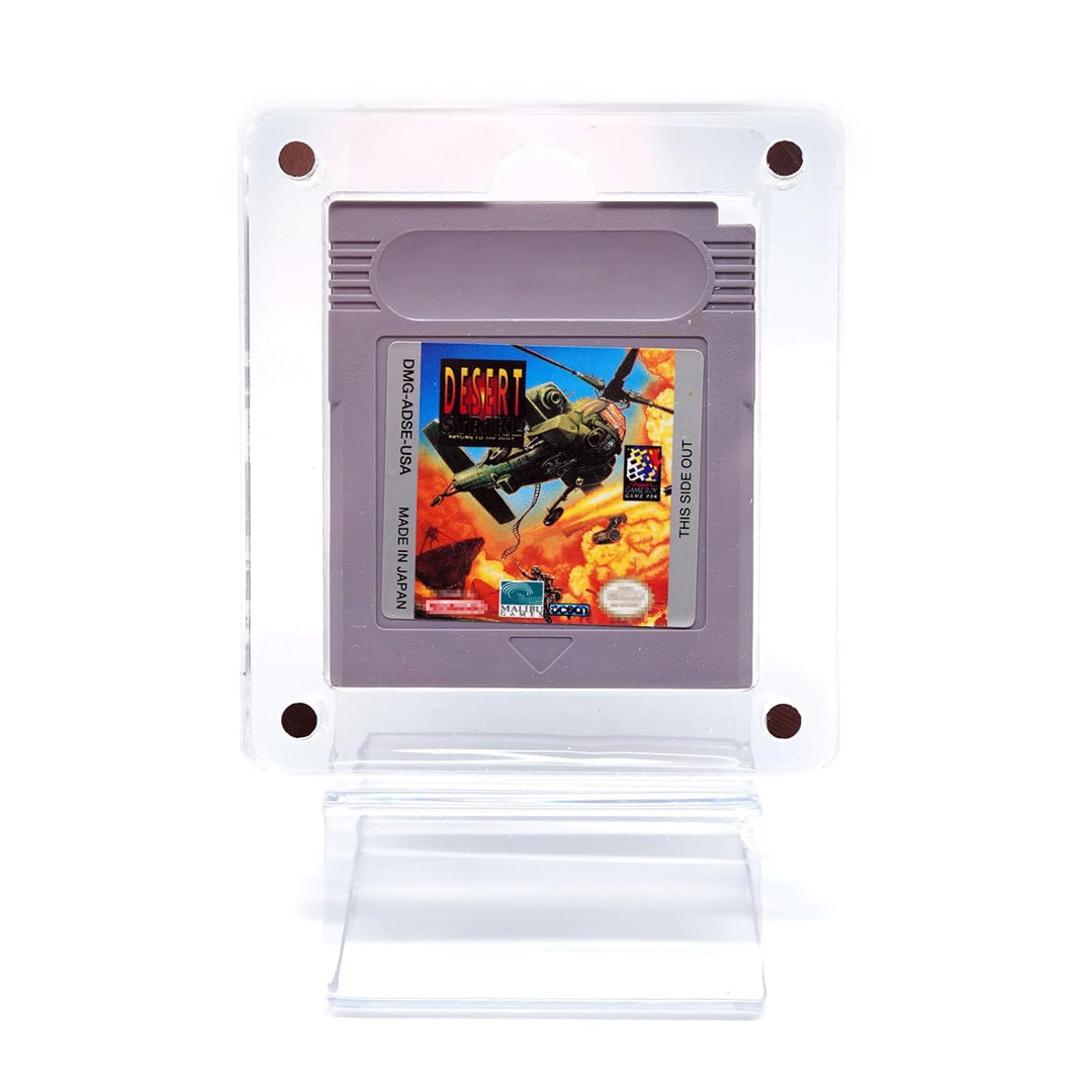 RetroRetter 5x Acryl Case 1-Fach für GameBoy Classic & Color Spiele Module - UV Schutz Protector Sch
