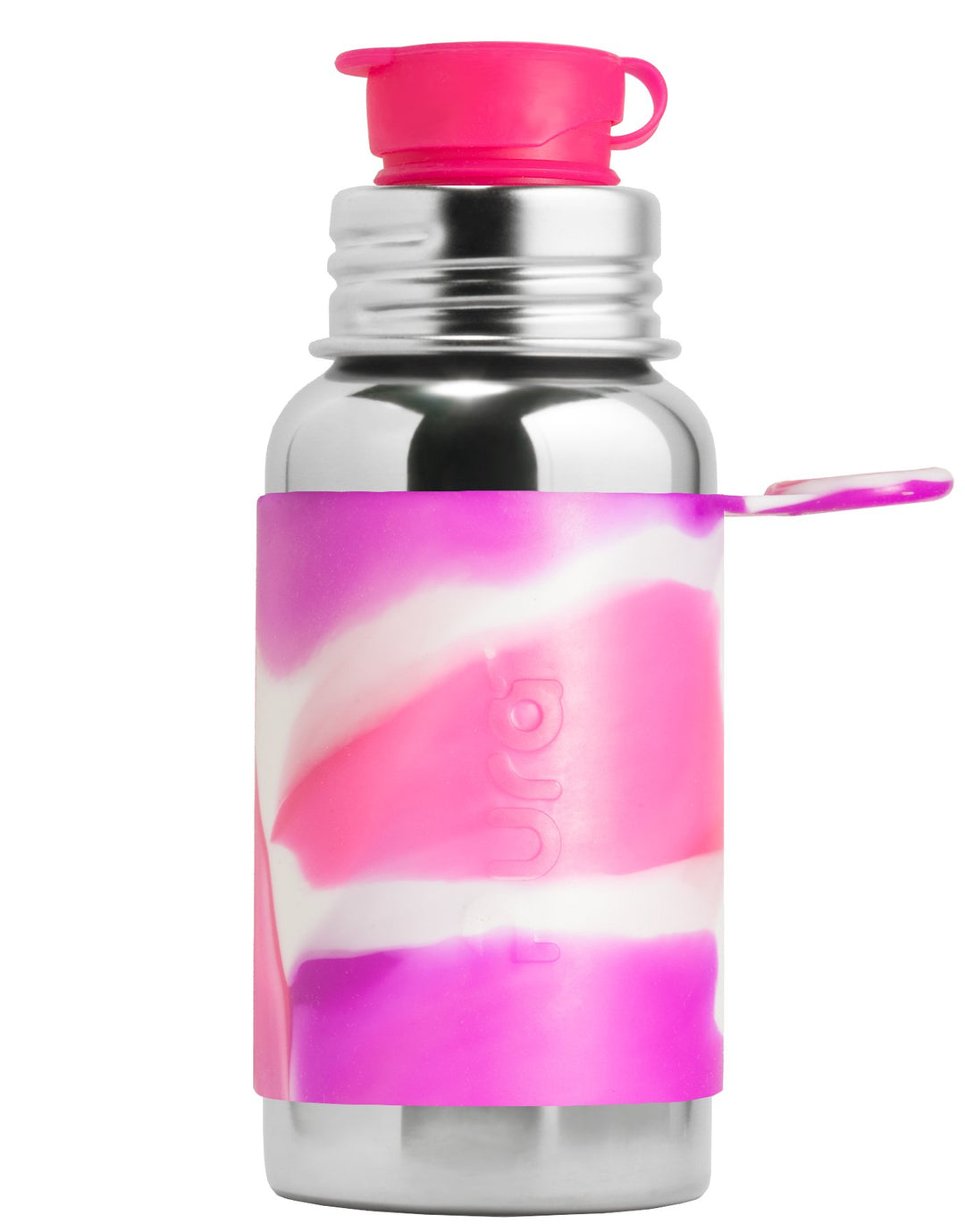 Pura Sportflasche aus Edelstahl, 550 ml, Pink
