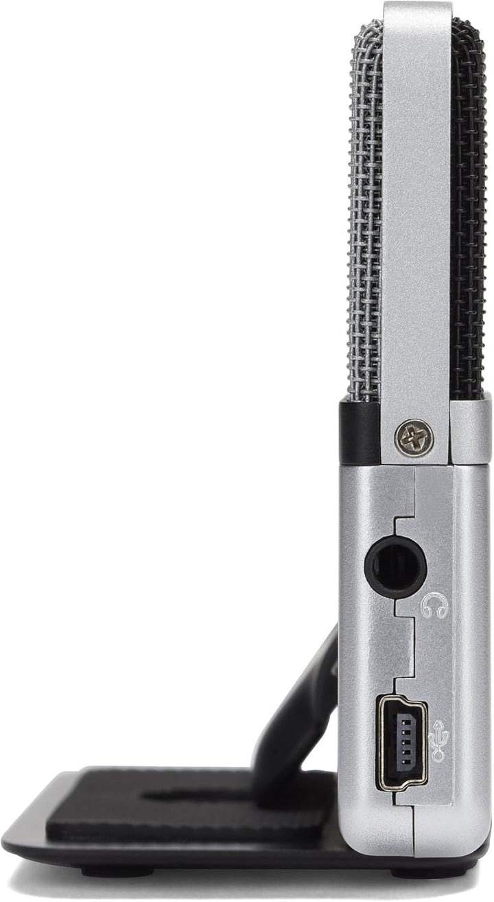 Samson Go Mic Clip-On USB Mikrofon f1/4r Laptop Computer silber