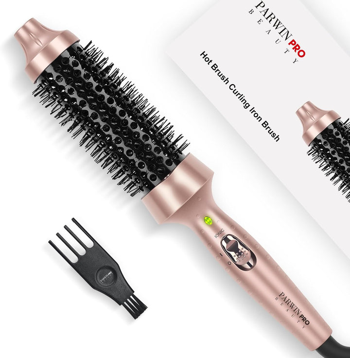 PARWIN PRO BEAUTY Thermal Brush Lockenbürste 40mm mit Heizung Keramik Turmalin Glätteisen Lockenstab