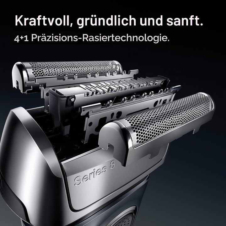 Braun Serie 8 Ersatzkopf für Elektrorasierer – 83 m – kompatibel mit Elektrorasierer 8370 cc, 8340s,