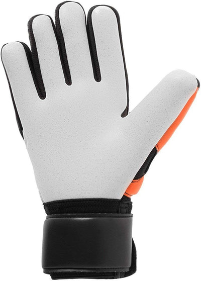 uhlsport Herren Super Resist Handschuhe 9.5 schwarz/fluo orange/Weiss, 9.5 schwarz/fluo orange/Weiss