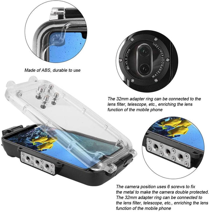 wasserdichte Handyhülle für Huawei P20 Pro,Unterwasser Wasserfeste Handytasche,Handy Wasserschutzhül